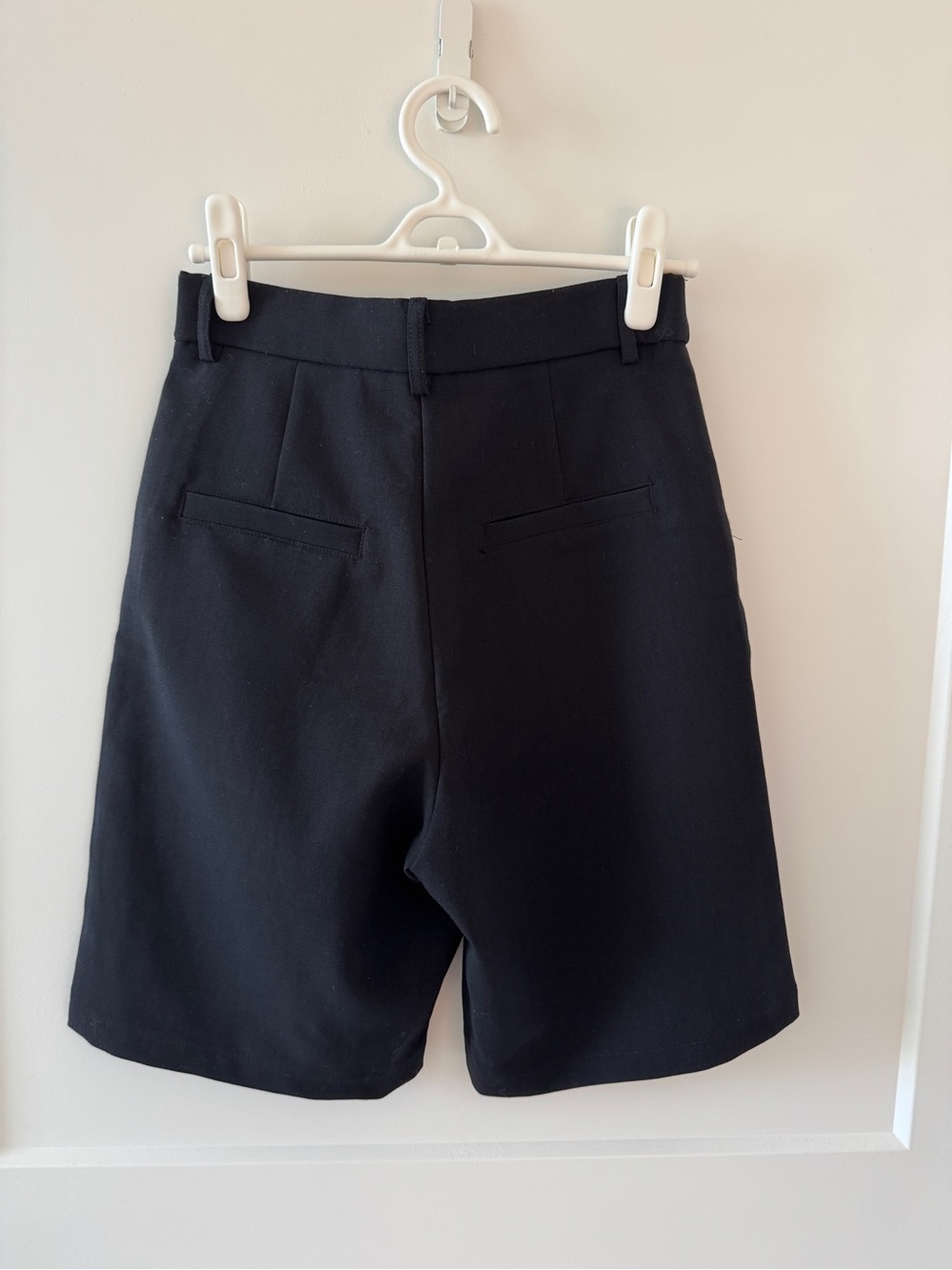 Women's Black Bermudas Shorts - Picture 2 of 2